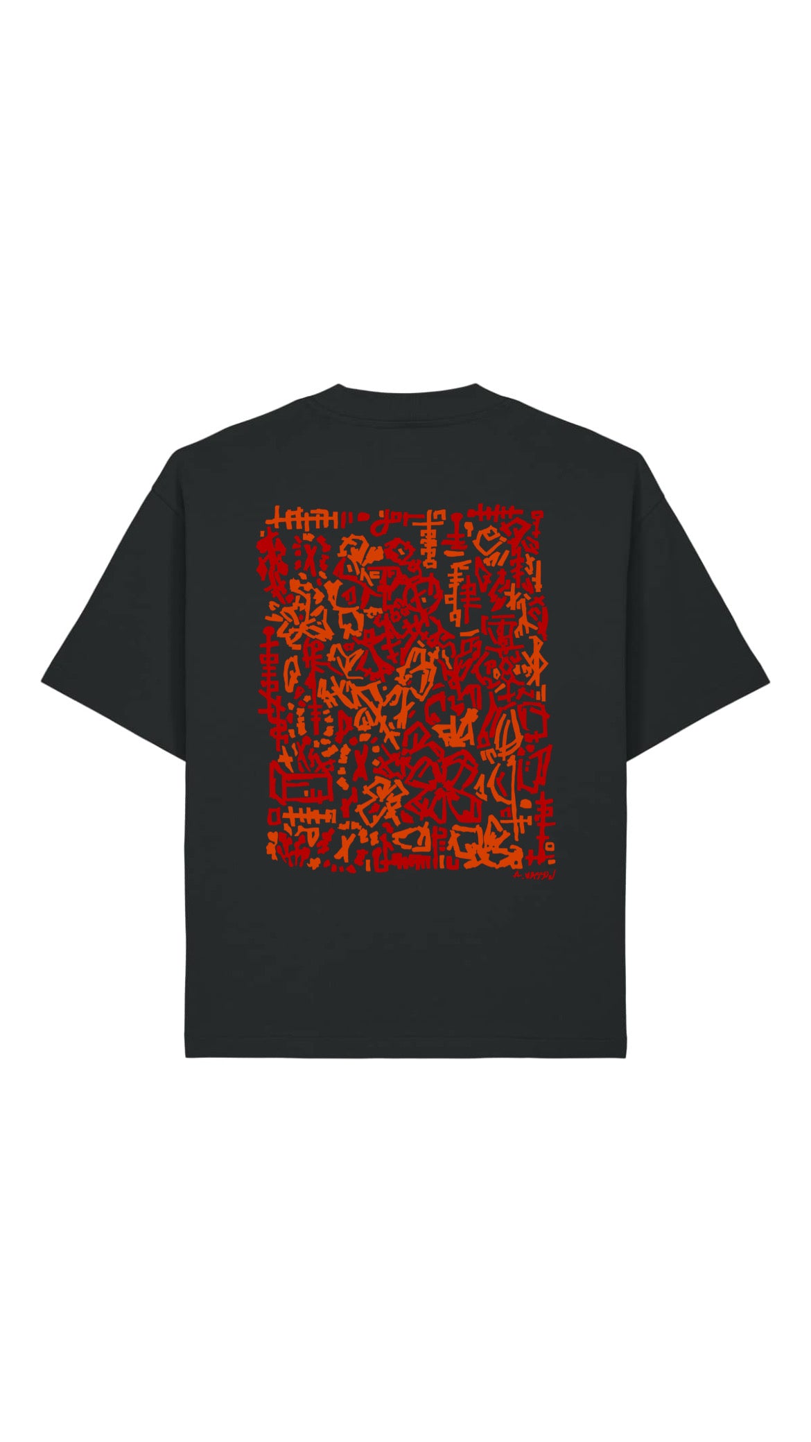 T-SHIRT PANDORA NOIR OVERSIZE