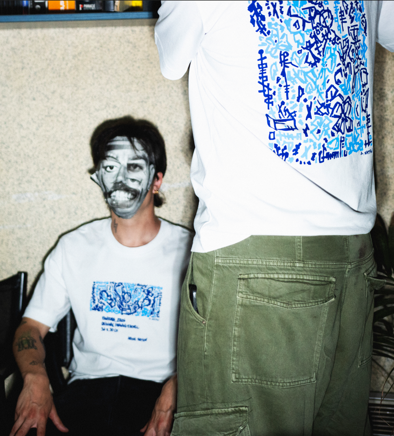 T-SHIRT PANDORA BLANC OVERSIZE