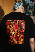 T-SHIRT PANDORA NOIR OVERSIZE